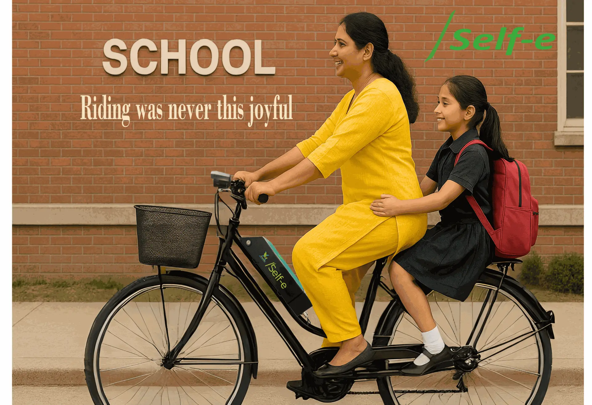 Electric cycle for every woman 